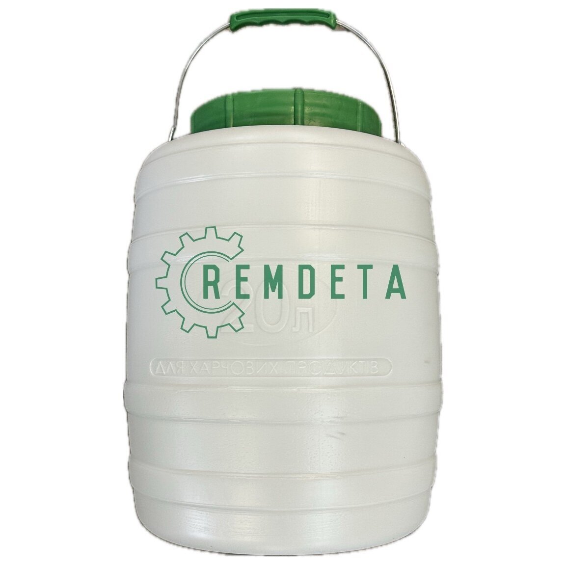 BIDONAS PLASTMASINIS 20L SU RANKENA BIDONAS PLASTMASINIS 20L SU RANKENA