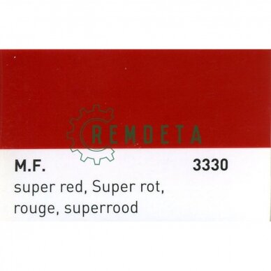 DAŽAI SINTET. KRAMP RAUDONA SUPER M.F. 1L 2
