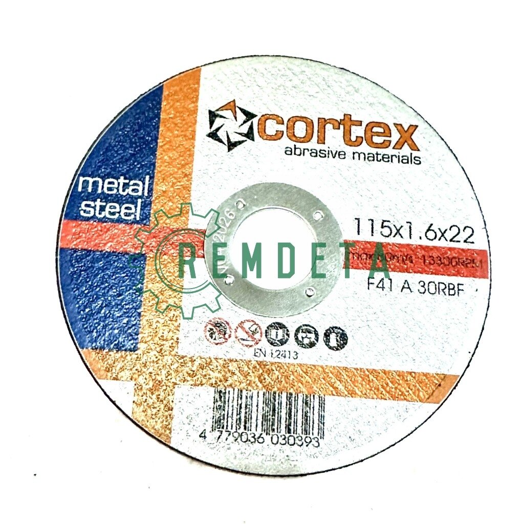 DISKAS PJ. METALUI 115*1.6*22 CORTEX