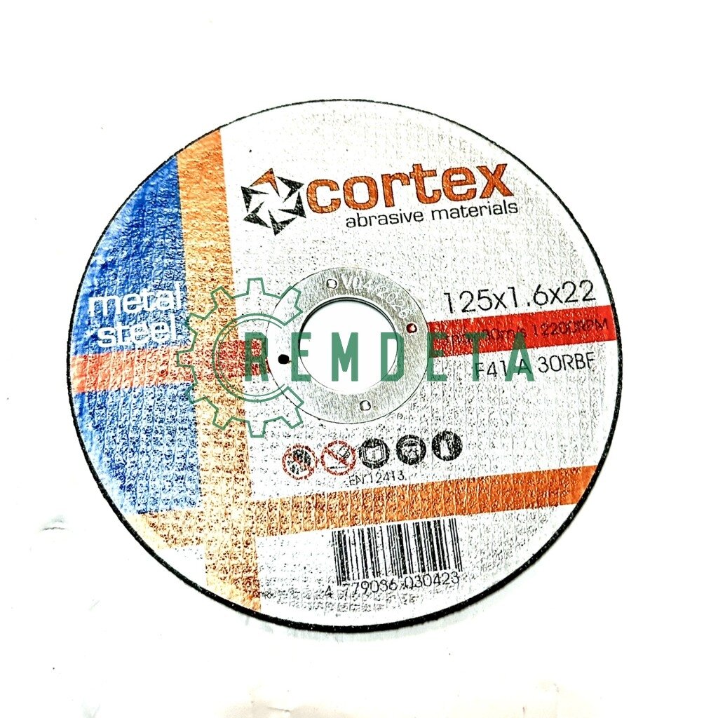 DISKAS PJ. METALUI 125*1,6*22 CORTEX DISKAS PJ. METALUI 125*1,6*22 CORTEX