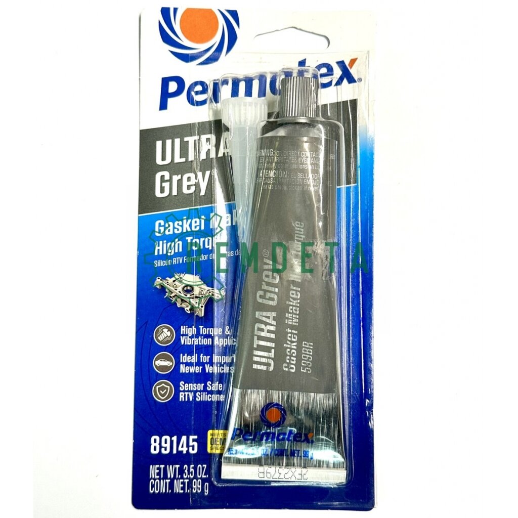 HERMETIKAS SILIKON. Permatex Ultra Grey 95g HERMETIKAS SILIKON. Permatex Ultra Grey 95g
