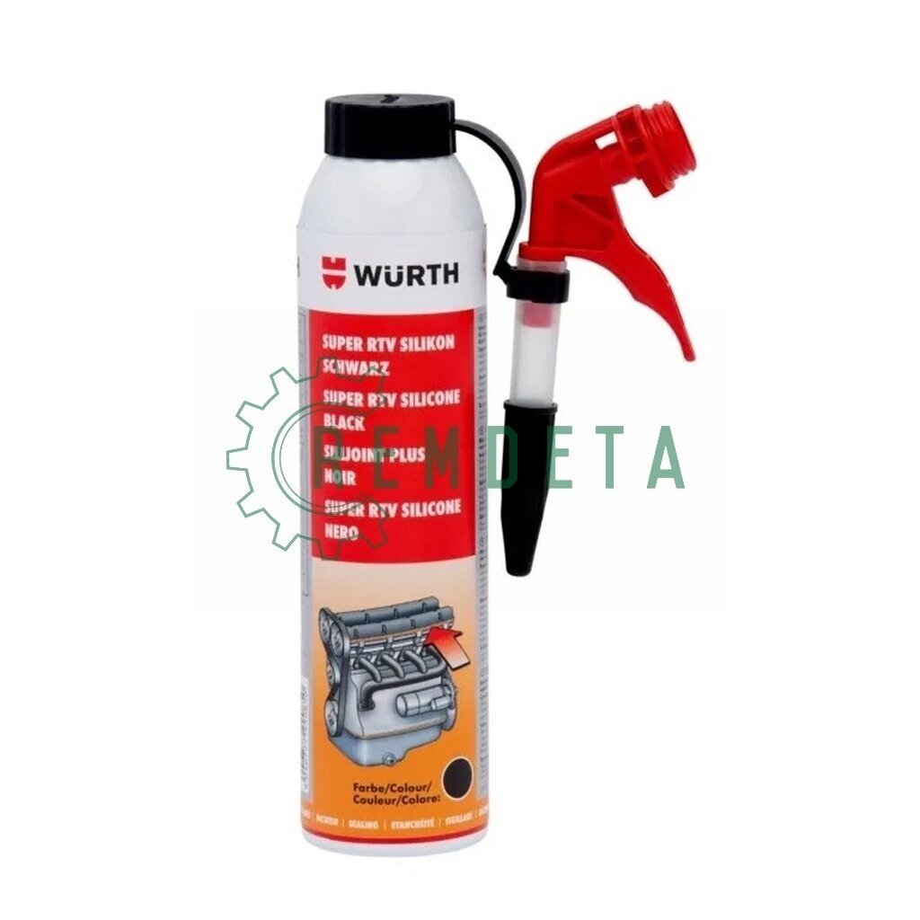 HERMETIKAS VARIKLIUI  SUPER RTV PLUS 200ml WURTH