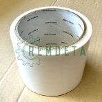 JUOSTA LIPNI ŠIENAINIO PLĖVELEI BALTA 75mm*10m