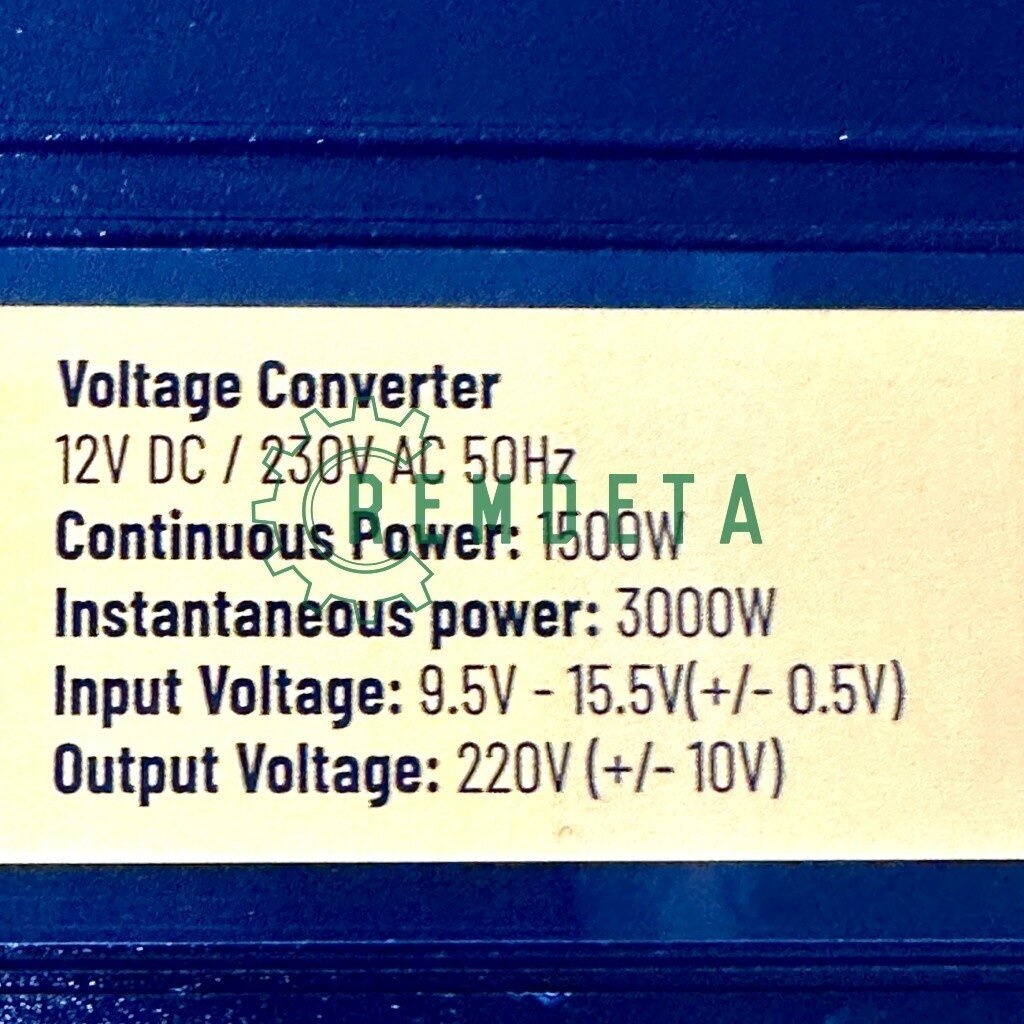 KEITIKLIS ELEKTROS SROVĖS E1928 12V/230V 1500W/3000W 4 KEITIKLIS ELEKTROS SROVĖS E1928 12V/230V 1500W/3000W 4