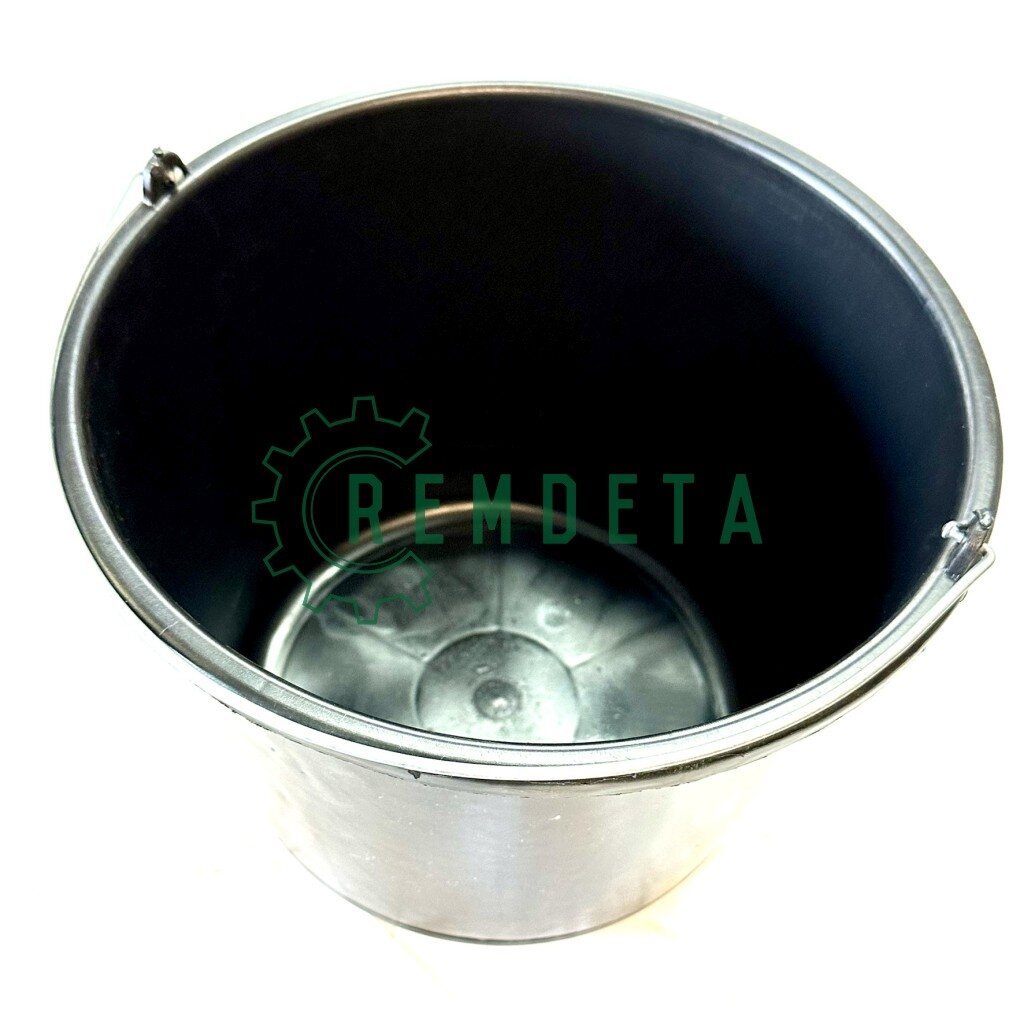 KIBIRAS PLASTIKINIS pilkas 12L KIBIRAS PLASTIKINIS pilkas 12L