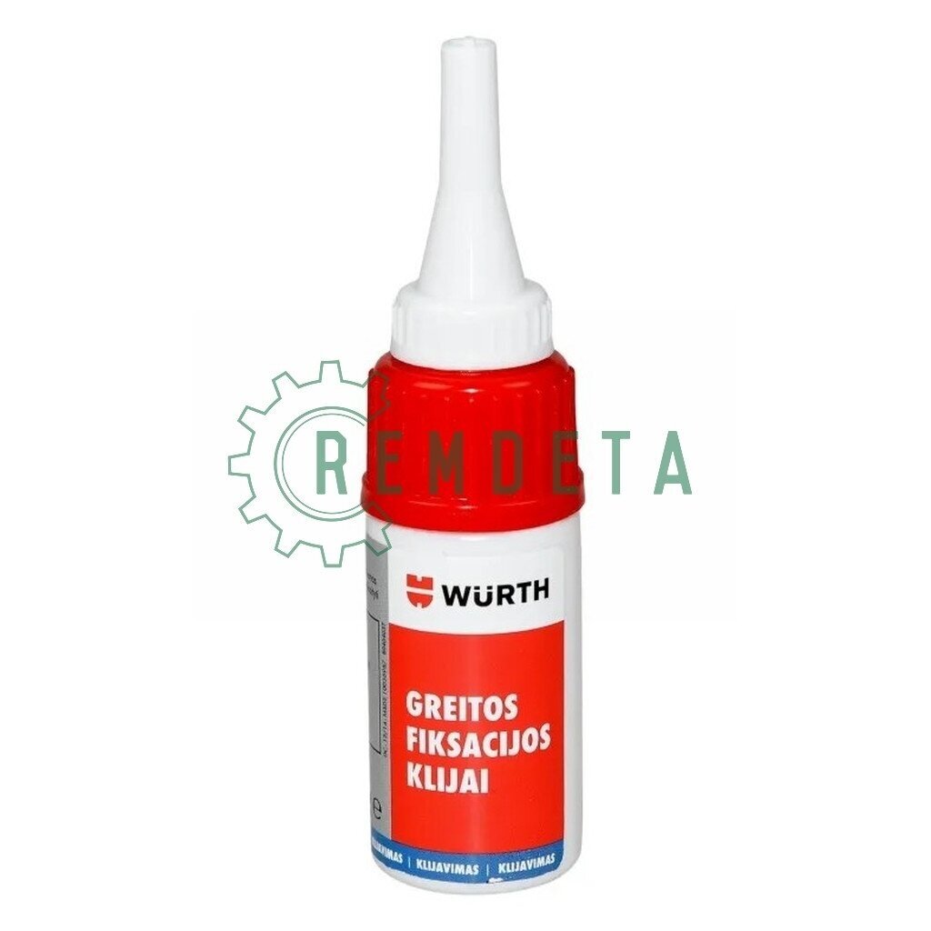 KLIJAI SEKUNDINIAI WURTH 20gr. KLIJAI SEKUNDINIAI WURTH 20gr.