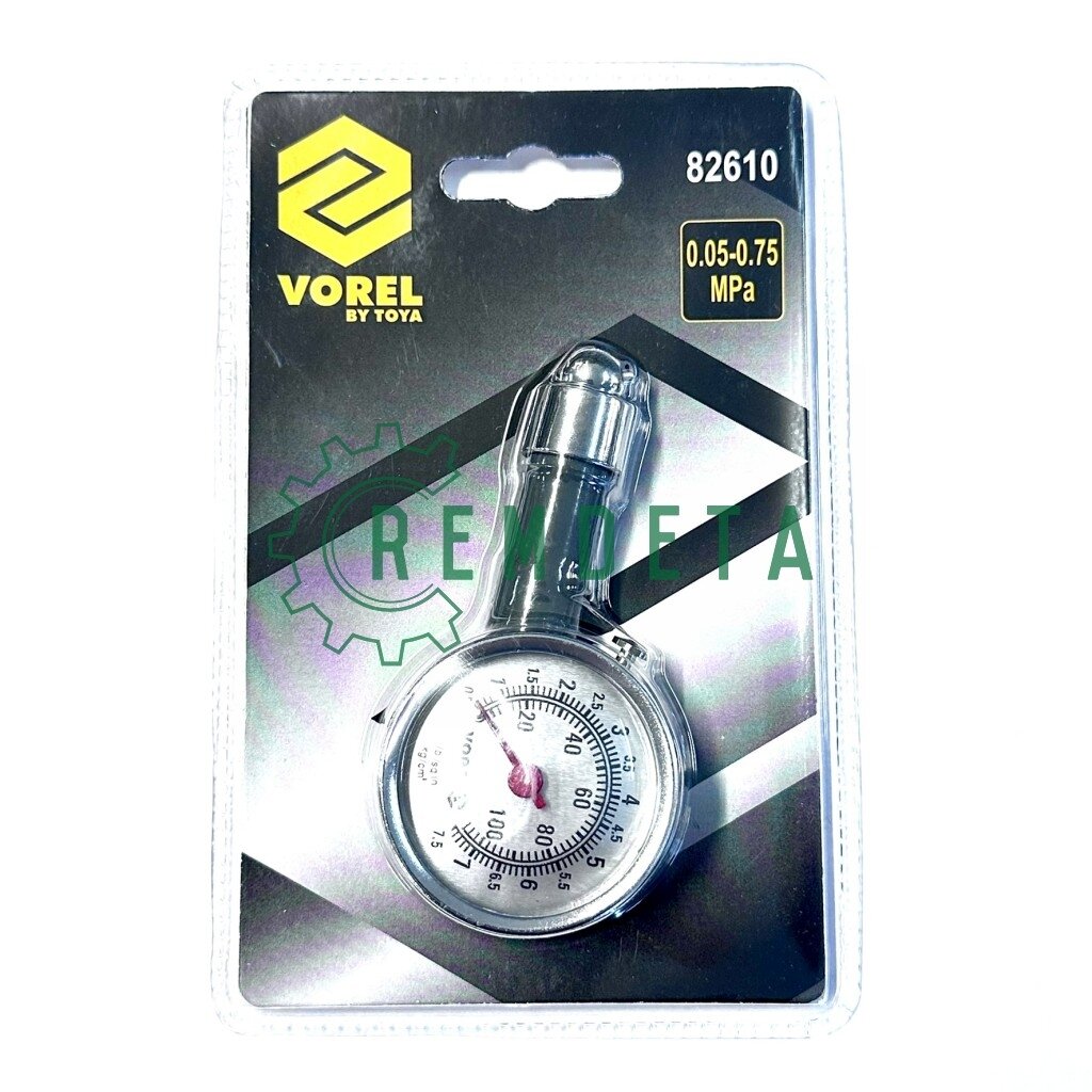 MANOMETRAS PROFI 0.5-7.5bar VOREL 82610 MANOMETRAS PROFI 0.5-7.5bar VOREL 82610