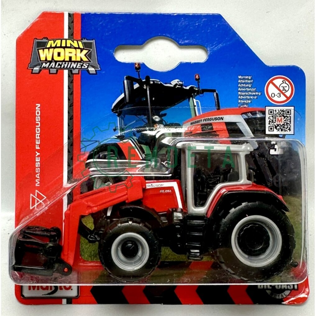MODELIUKAS TRAKTORIUS MASSEY FERGUSON 8S.265 MINI WORK K-TAS 15591M MAISTO MODELIUKAS TRAKTORIUS MASSEY FERGUSON 8S.265 MINI WORK K-TAS 15591M MAISTO