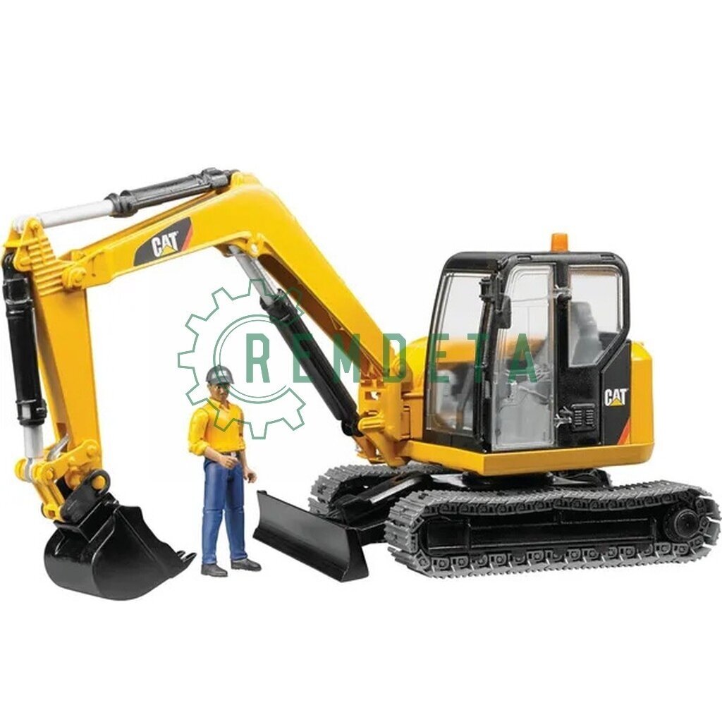 MODELIS MINI EKSKAVATORIUS SU DARBUOTOJU 02466 MODELIS MINI EKSKAVATORIUS SU DARBUOTOJU 02466