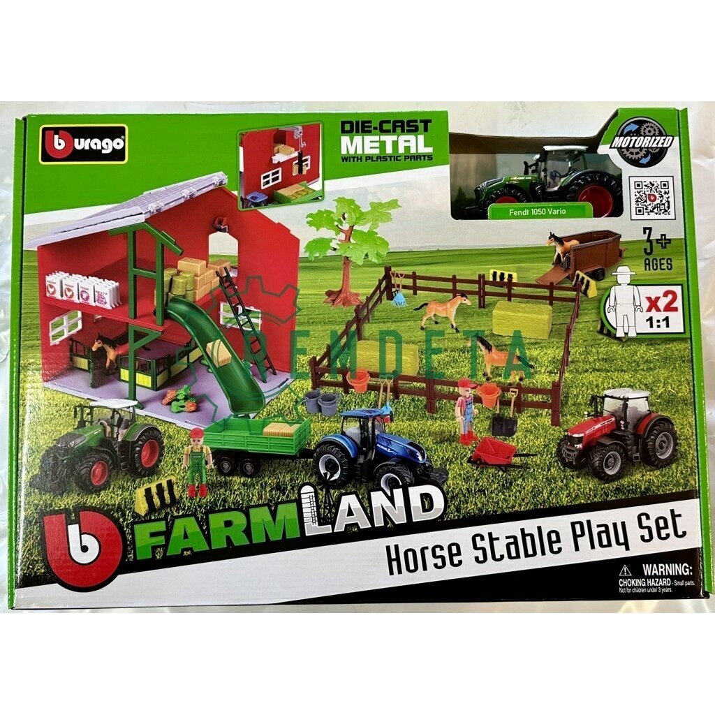 MODELIUKAS TRAKTORIUS FENDT 1050 FARMLAND ARKLIDĖS 31682F BBURAGO MODELIUKAS TRAKTORIUS FENDT 1050 FARMLAND ARKLIDĖS 31682F BBURAGO