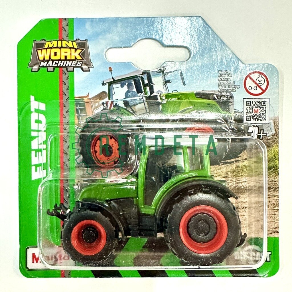 MODELIUKAS TRAKTORIUS FENDT 209 MINI WORK 15530F MAISTO