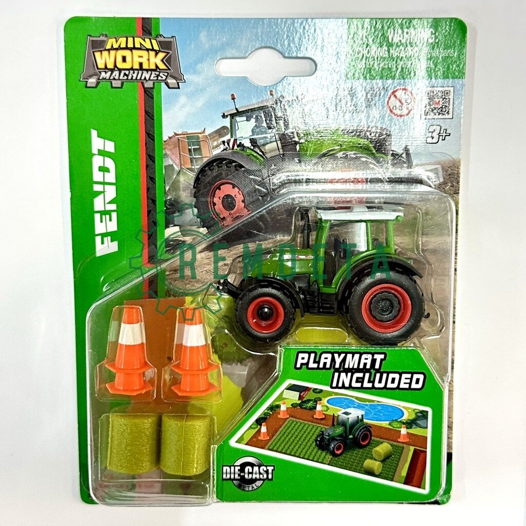 MODELIUKAS TRAKTORIUS FENDT MINI WORK 15592F MAISTO MODELIUKAS TRAKTORIUS FENDT MINI WORK 15592F MAISTO