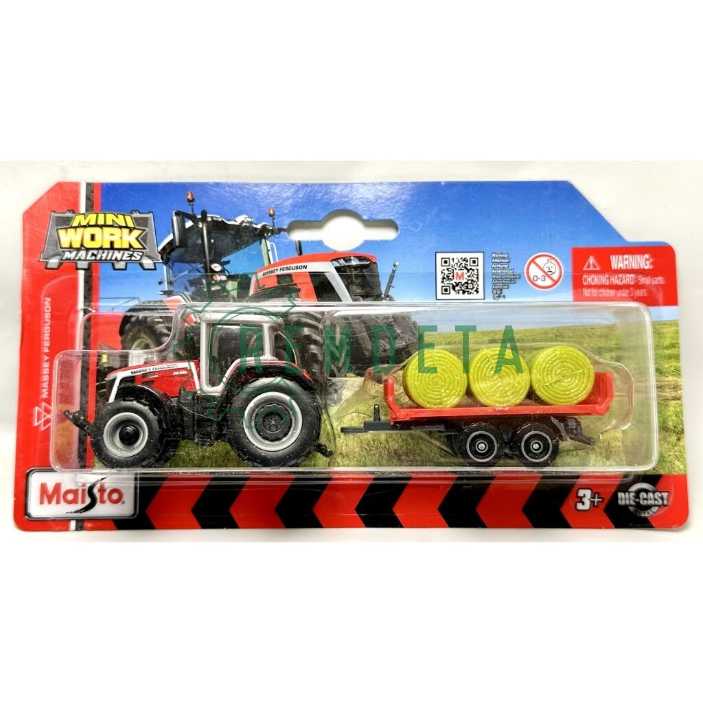 MODELIUKAS TRAKTORIUS MASSEY FERGUSON 8S.265 MINI WORK K-TAS 15590MB MAISTO MODELIUKAS TRAKTORIUS MASSEY FERGUSON 8S.265 MINI WORK K-TAS 15590MB MAISTO