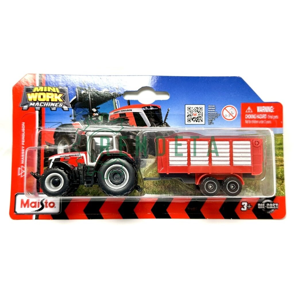 MODELIUKAS TRAKTORIUS MASSEY FERGUSON 8S.265 MINI WORK K-TAS 15590ML MAISTO MODELIUKAS TRAKTORIUS MASSEY FERGUSON 8S.265 MINI WORK K-TAS 15590ML MAISTO