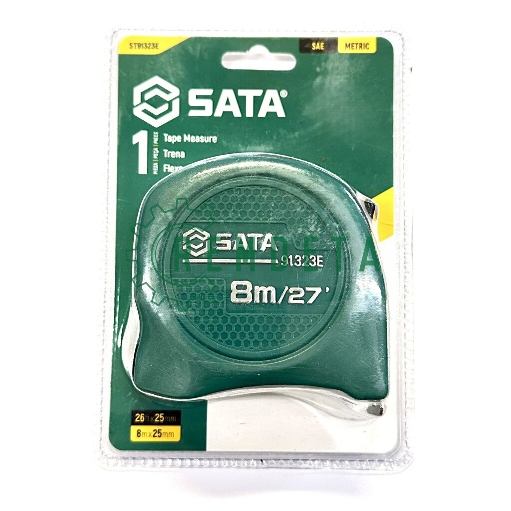 RULETĖ 8m*25mm SATA RULETĖ 8m*25mm SATA