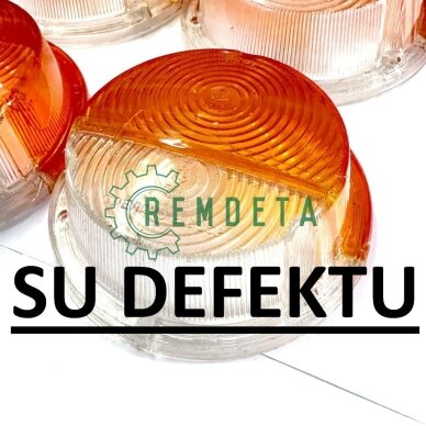 STIKLAS ŽIBINTO PRIEK. PF-130 apv. gelt+balt ORG [[[ DEFEKTAS ]]]