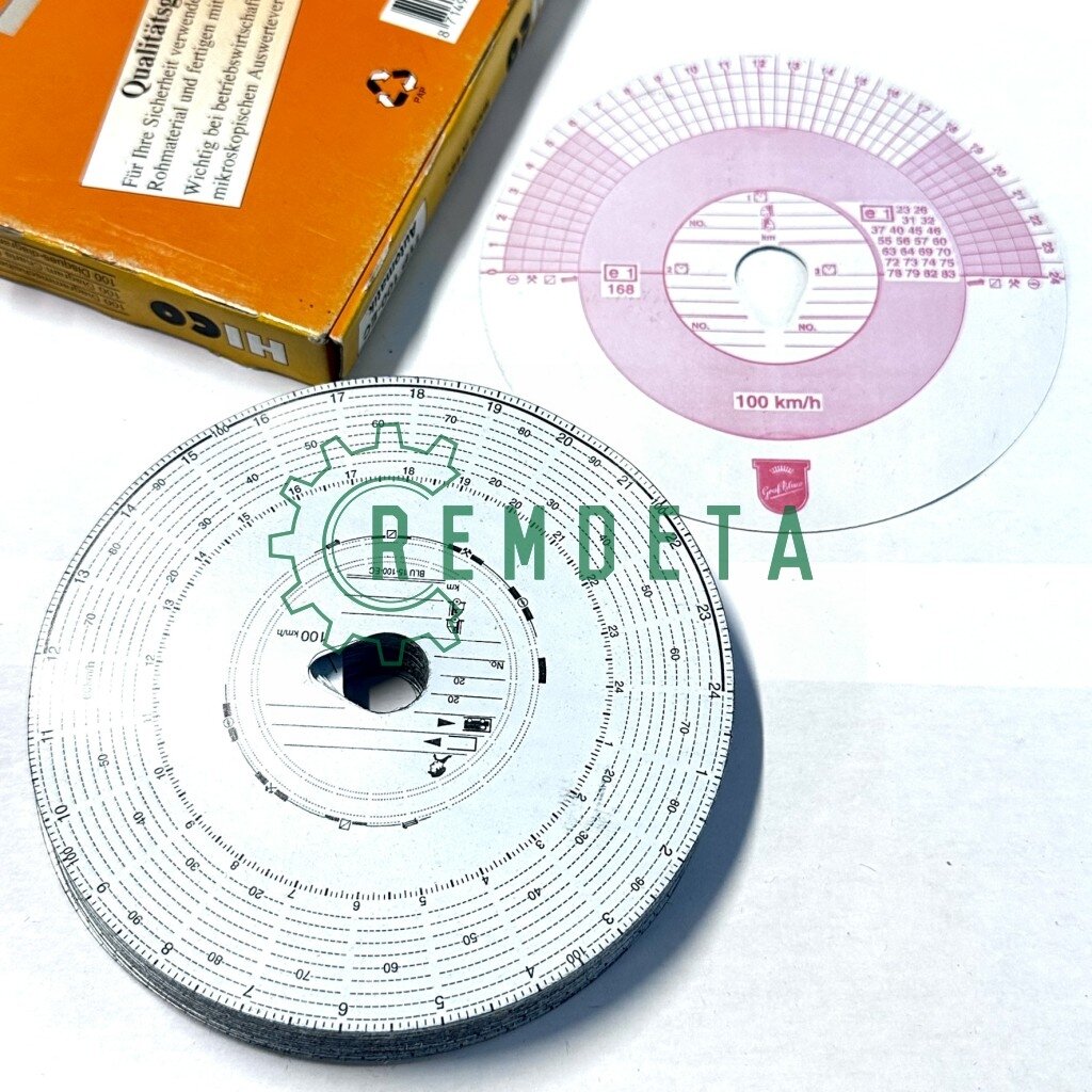 TACHOGRAFŲ DIAGRAMOS 100-100 VNT VIENPUS TACHOGRAFŲ DIAGRAMOS 100-100 VNT VIENPUS