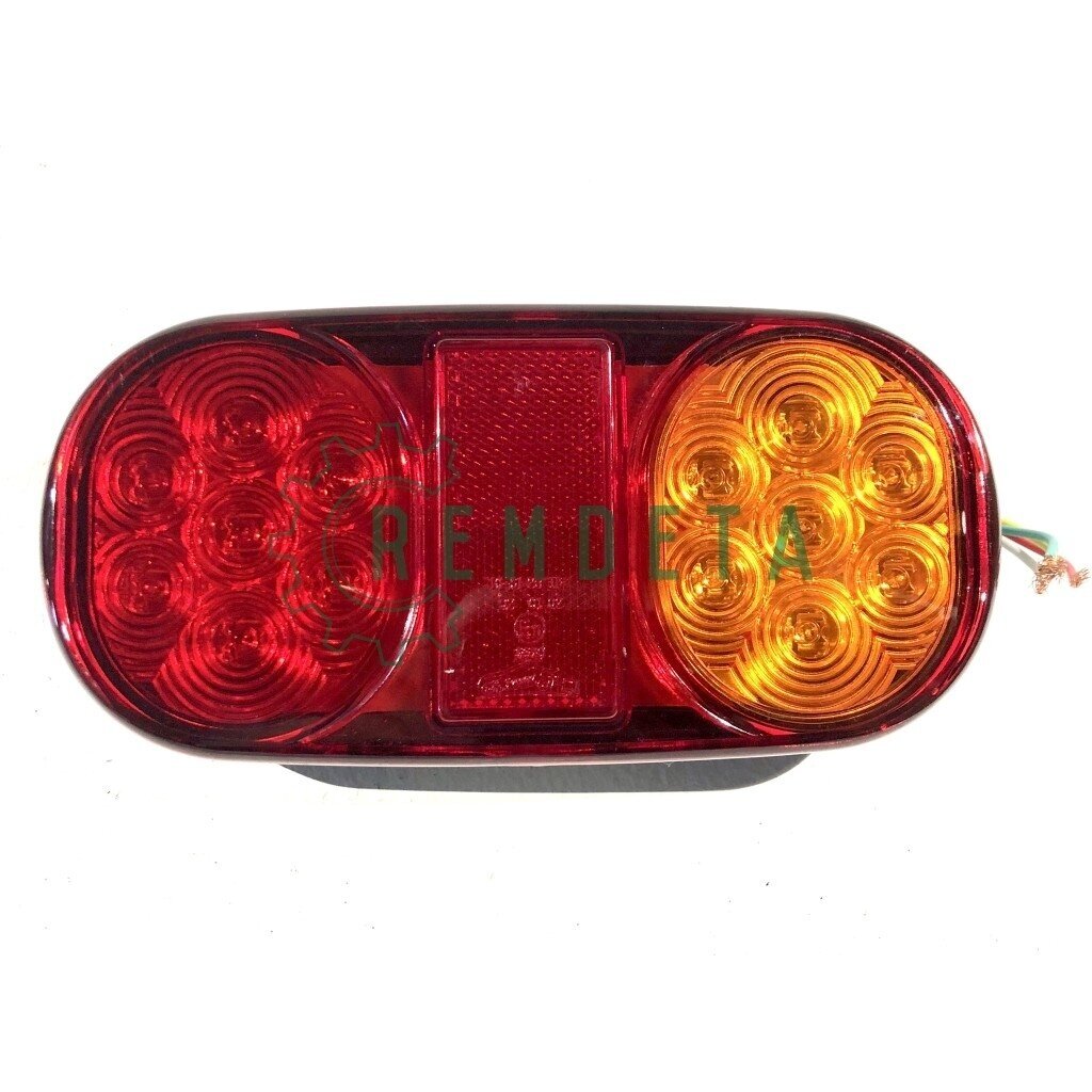 ŽIBINTAS GAL. TT.12014L LED oval. gelt/raud ŽIBINTAS GAL. TT.12014L LED oval. gelt/raud