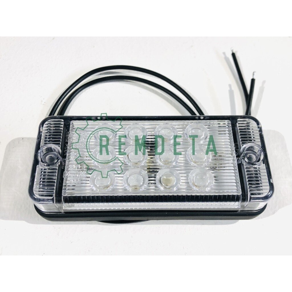 ŽIBINTAS GALINIS L5057W LED 12V rūko raud./skaidr. ŽIBINTAS GALINIS L5057W LED 12V rūko raud./skaidr.