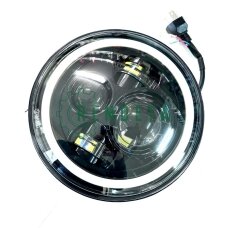 ŽIBINTAS PRIEK. apvalus LED 50W 4500LM artim./tolim. balta+gelt. ak. ŽIBINTAS PRIEK. apvalus LED 50W 4500LM artim./tolim. balta+gelt. ak.
