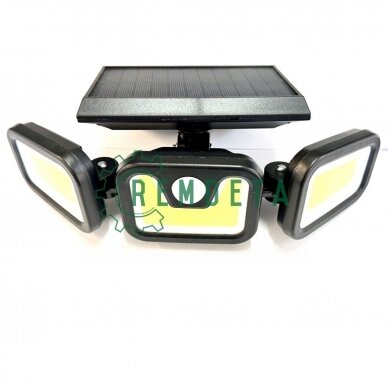 ŽIBINTAS ĮKRAUNAMAS SAULĖS BATERIJA LA0400 100*COB LED 2*1200mAh ŽIBINTAS ĮKRAUNAMAS SAULĖS BATERIJA LA0400 100*COB LED 2*1200mAh