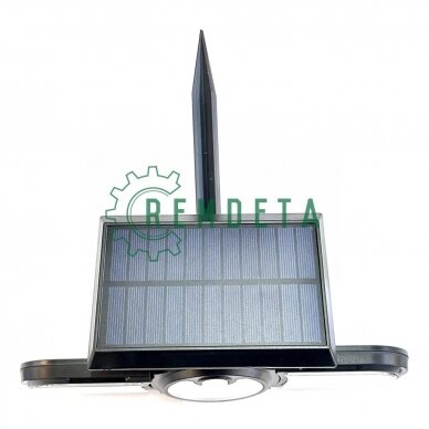 ŽIBINTAS ĮKRAUNAMAS SAULĖS BATERIJA LA0402 LED 112*2835smd 2*1200mAh 1 ŽIBINTAS ĮKRAUNAMAS SAULĖS BATERIJA LA0402 LED 112*2835smd 2*1200mAh 1